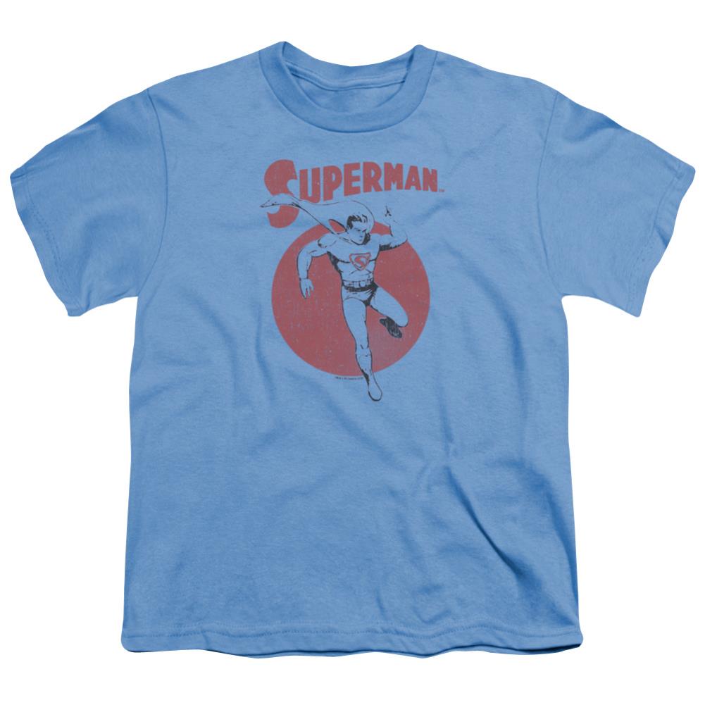 Superman Vintage Sphere Youth 18/1 100% Cotton SS T