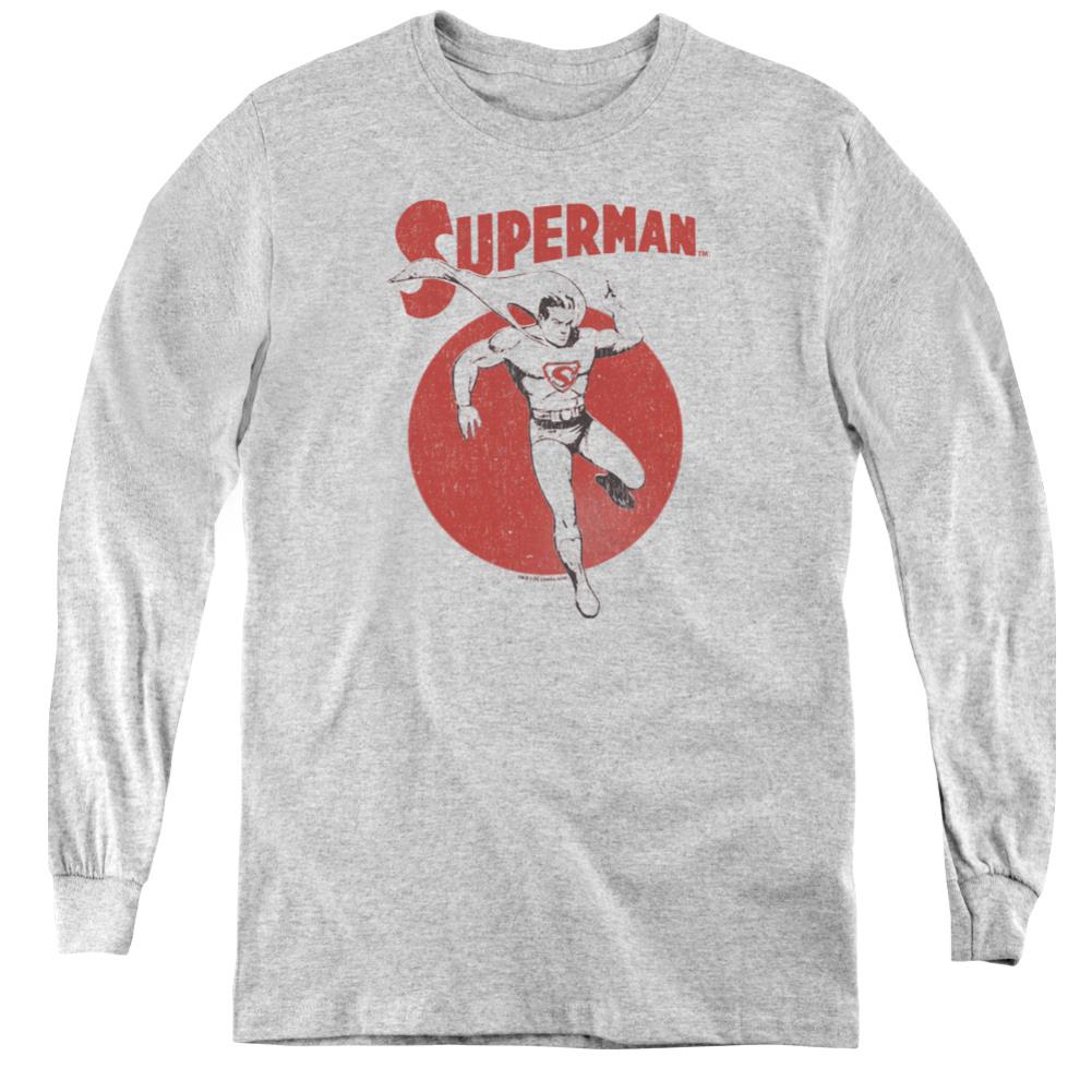 Superman Vintage Sphere Youth LS T