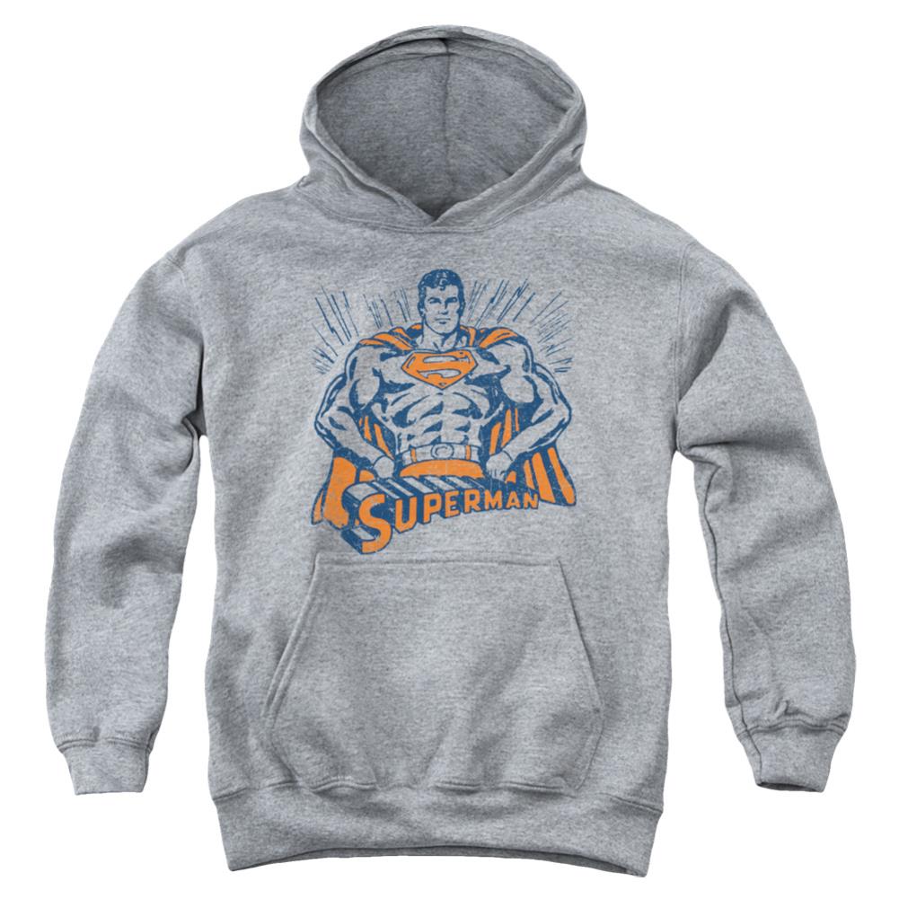 Superman Vintage Stance Youth Cotton Poly Pull-Over Hoodie