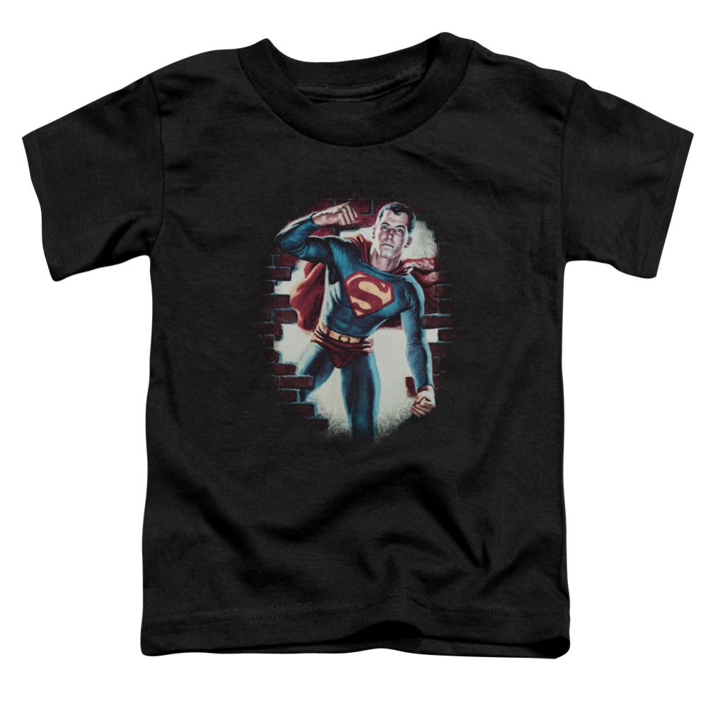 Superman Vintage Steel Toddler 18/1 Cotton SS T