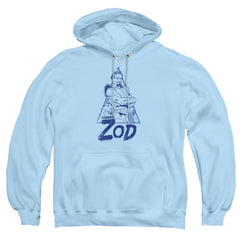 Superman Vintage Zod Men's Pull-Over 75 25 Poly Hoodie