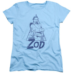 Superman Vintage Zod Women's 18/1 Cotton SS T