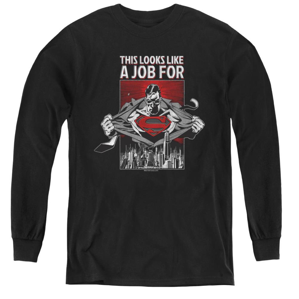 Superman Watchful Eye Youth LS T