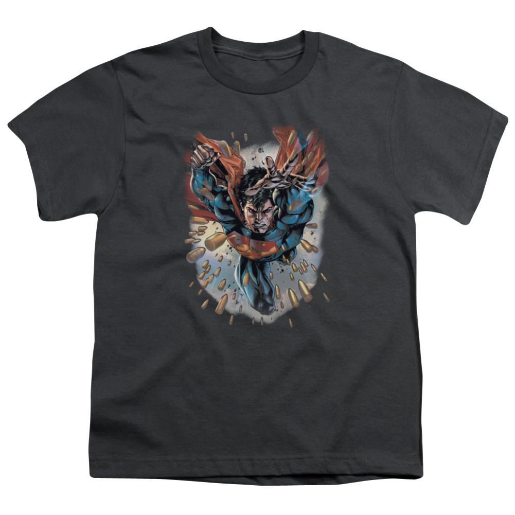 Superman Within My Grasp Youth 18/1 100% Cotton SS T