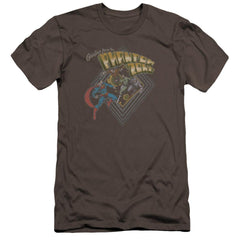 Superman Zod Greetings Men's Ultra-Soft 30/1 Cotton Slim SS T