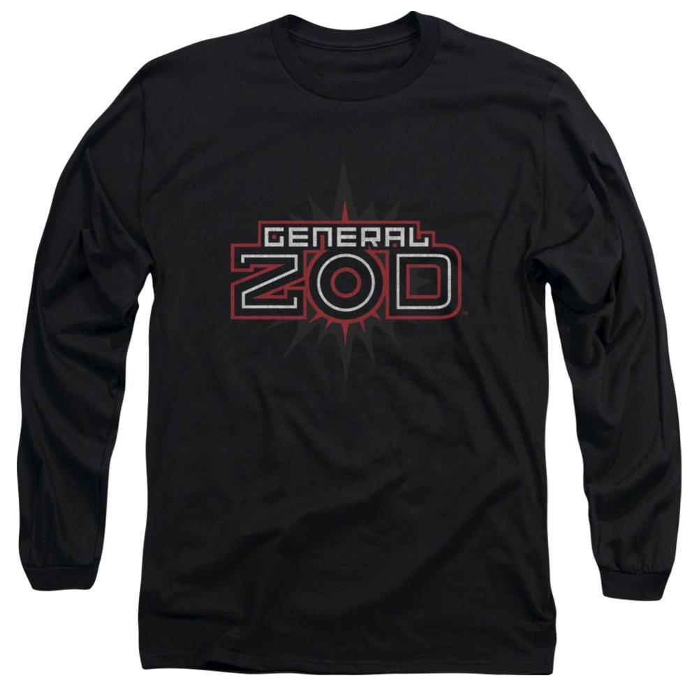 Superman Zod Logo Men's 18/1 Cotton LS T