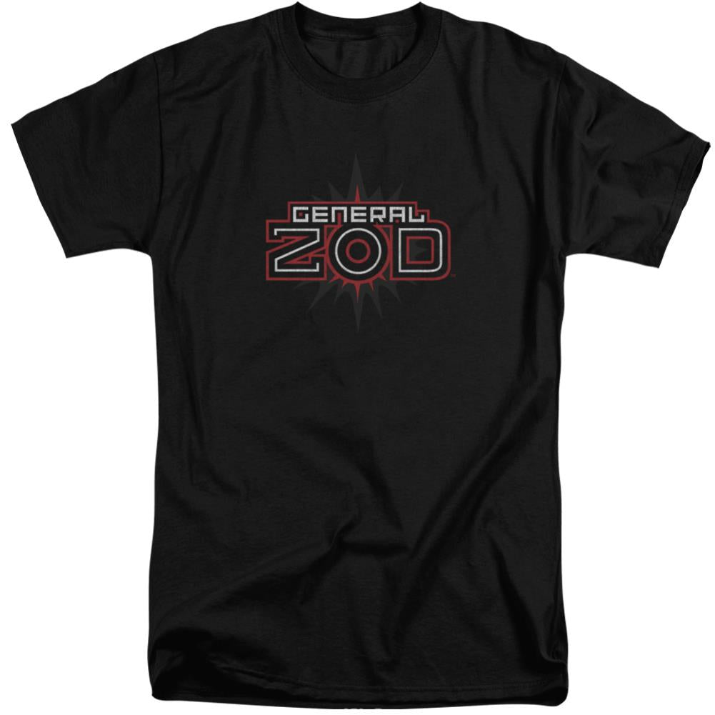 Superman Zod Logo Men's 18/1 Tall Cotton SS T