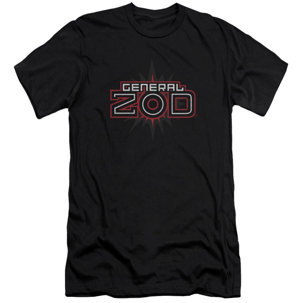 Superman Zod Logo Men's Ultra-Soft 30/1 Cotton Slim SS T