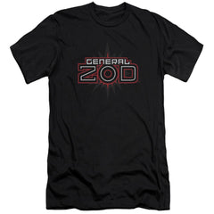 Superman Zod Logo Men's Ultra-Soft 30/1 Cotton Slim SS T