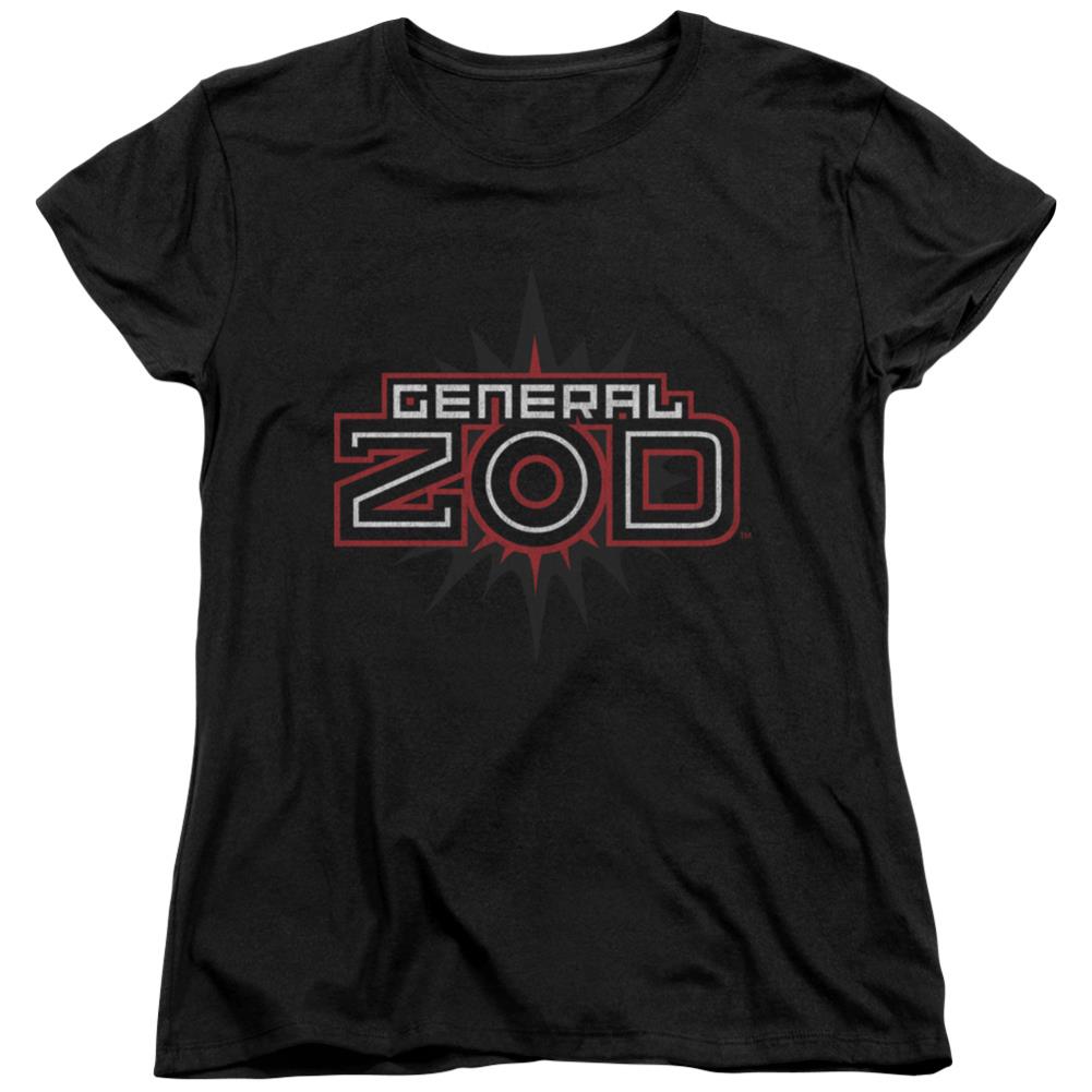 Superman Zod Logo Women's 18/1 Cotton SS T
