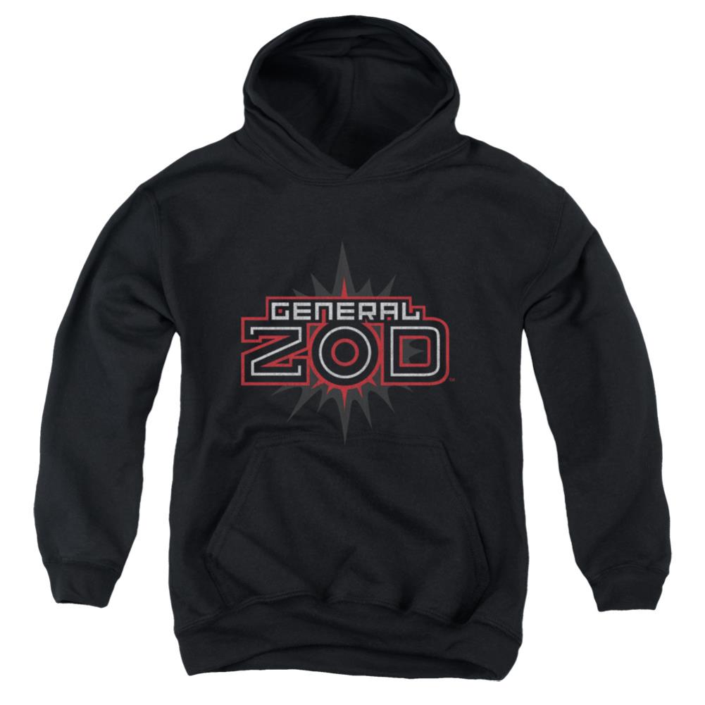 Superman Zod Logo Youth Cotton Poly Pull-Over Hoodie