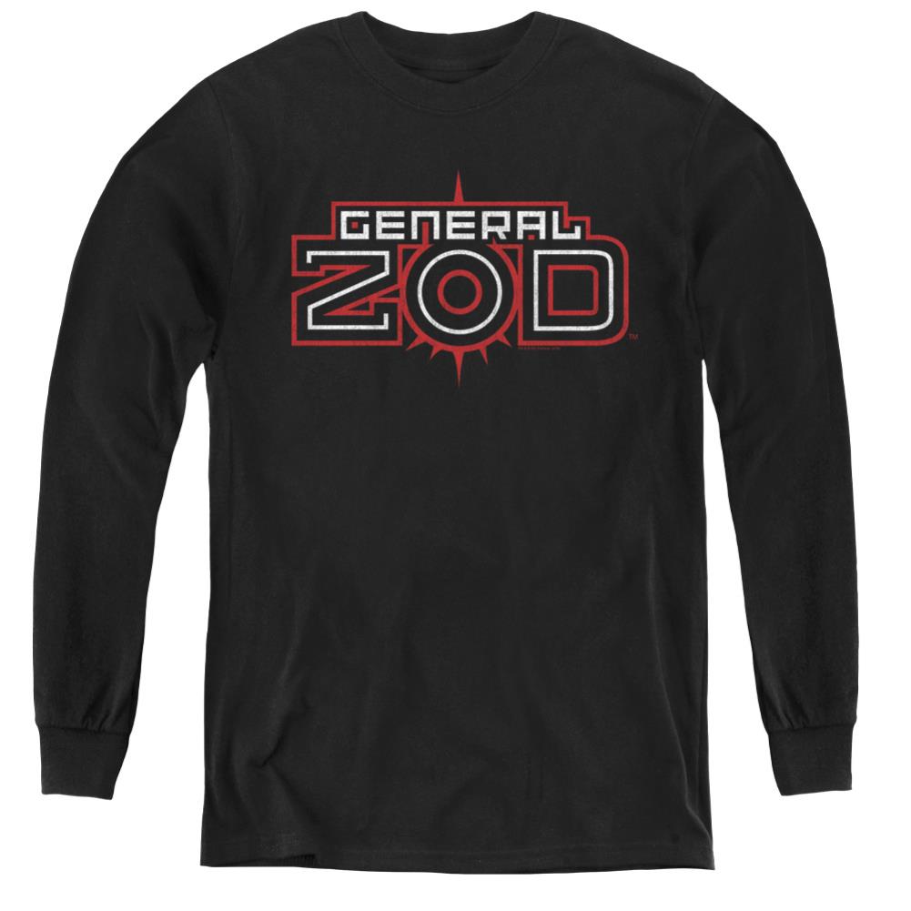 Superman Zod Logo Youth LS T