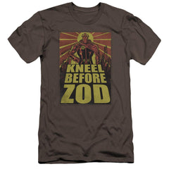 Superman Zod Poster Men's Ultra-Soft 30/1 Cotton Slim SS T
