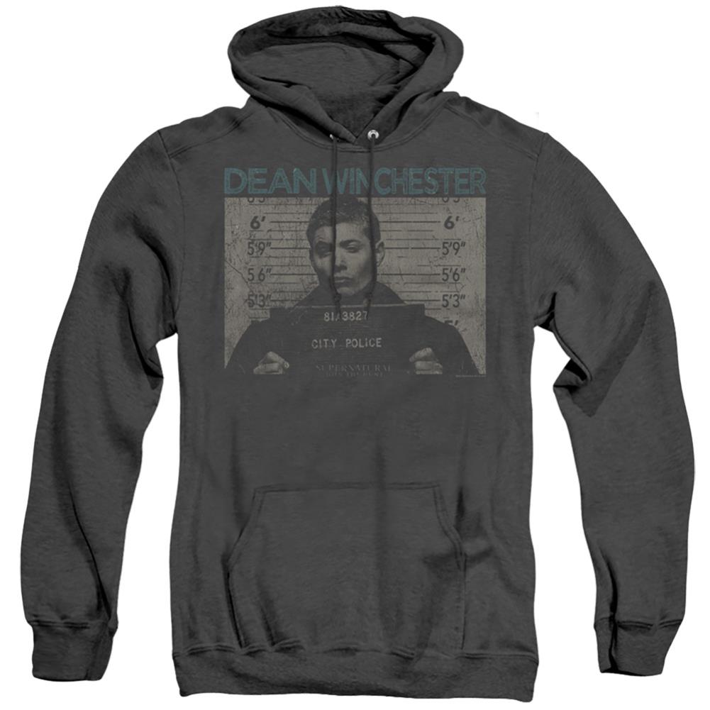 Supernatural Dean Mug Shot Men's Pull-Over Hoodie