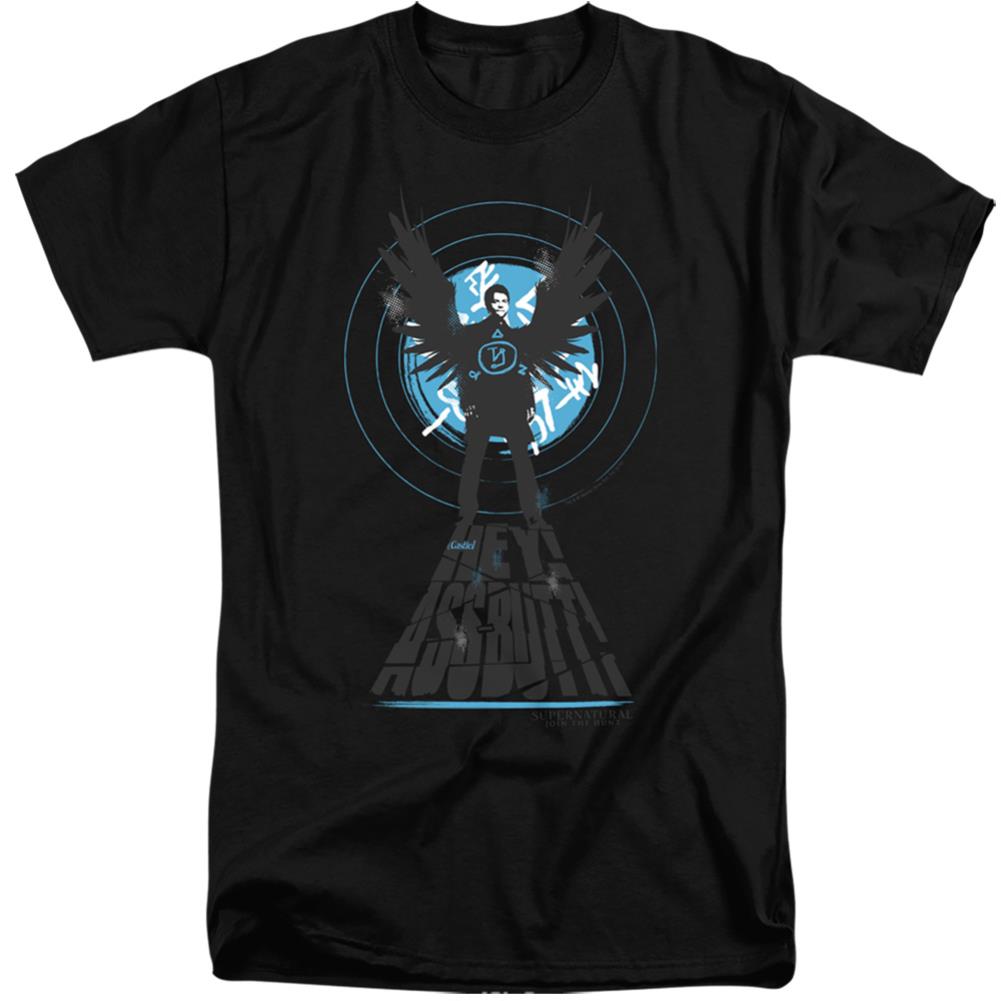 Supernatural Hey Ass Butt Men's 18/1 Tall Cotton Short-Sleeve T-Shirt
