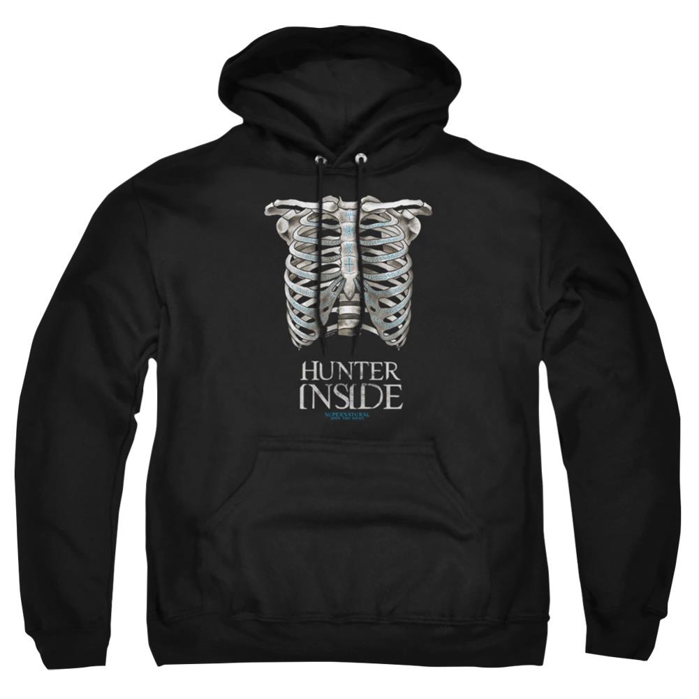 Supernatural Hunter Inside Men's Pull-Over 75 25 Poly Hoodie