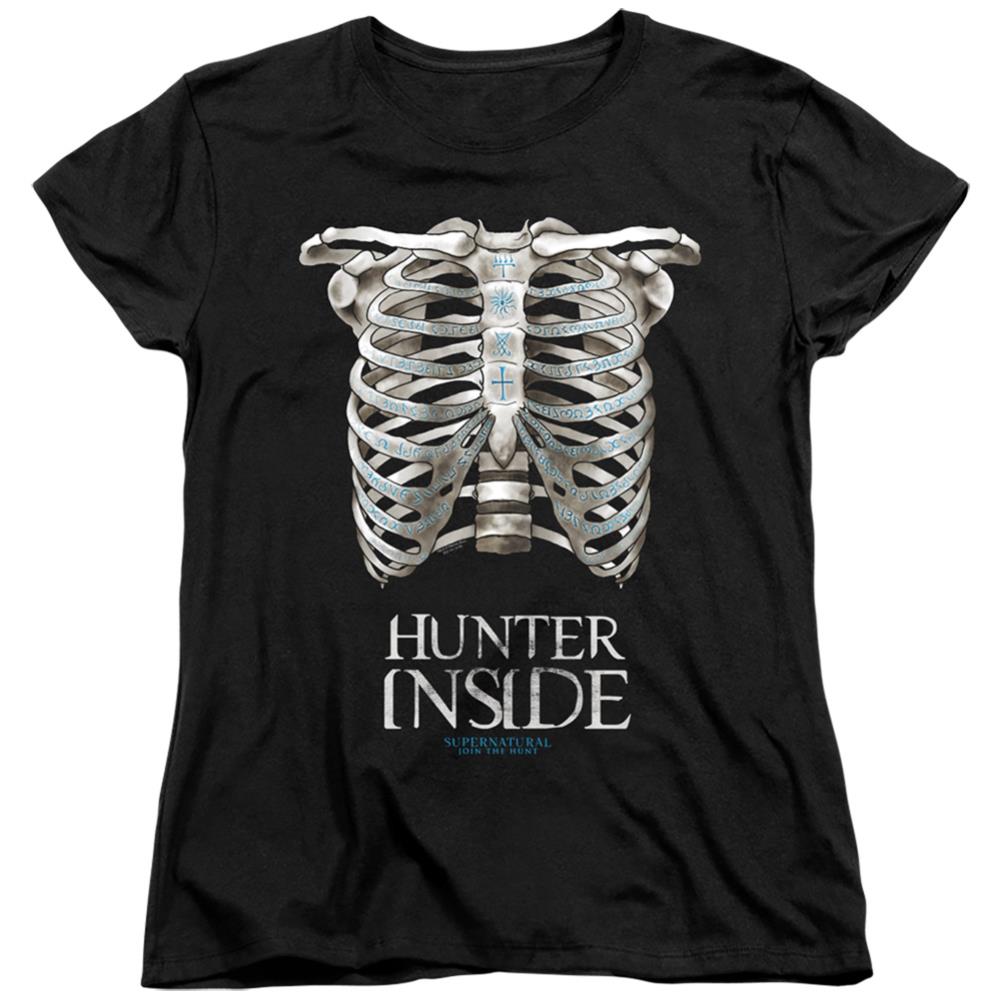 Supernatural Hunter Inside Women's 18/1 Cotton Short-Sleeve T-Shirt
