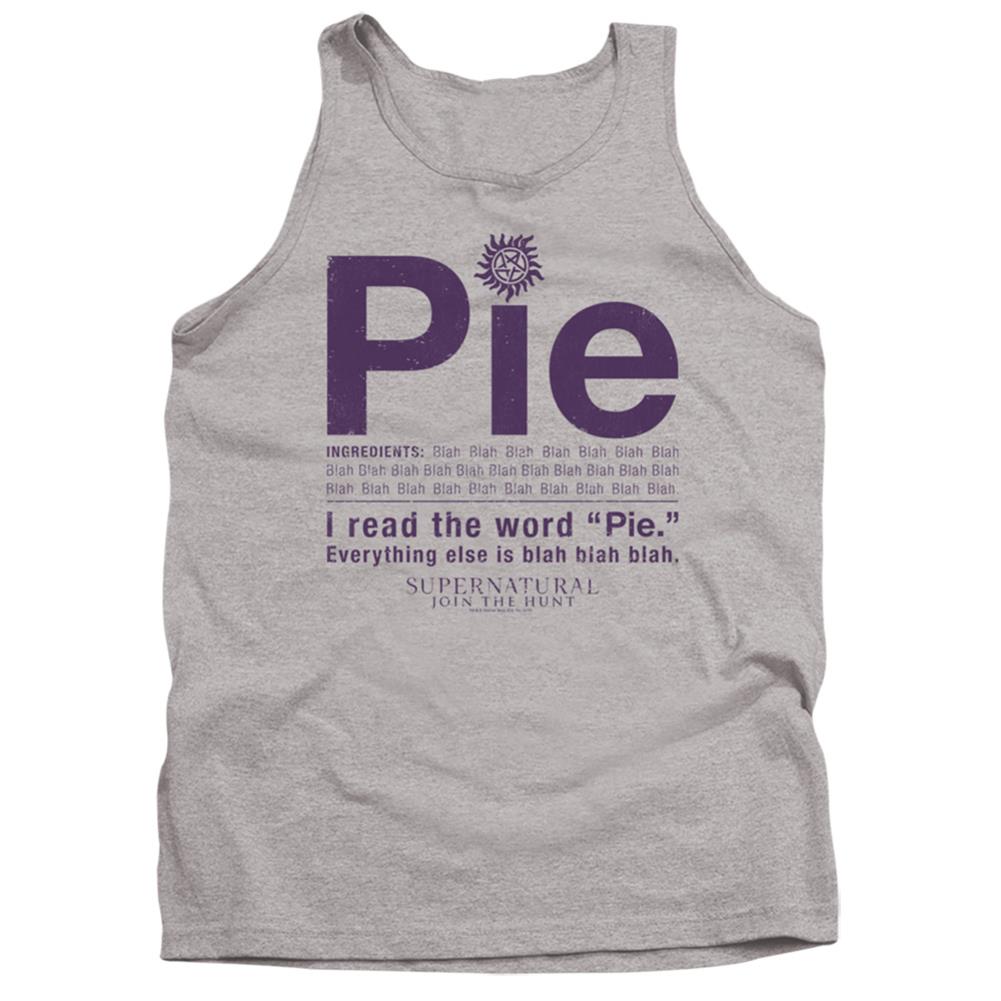 Supernatural Pie Men's 18/1 Cotton Tank Top