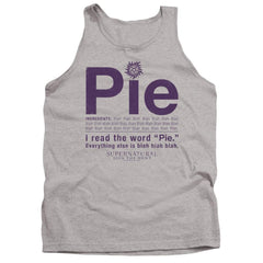 Supernatural Pie Men's 18/1 Cotton Tank Top