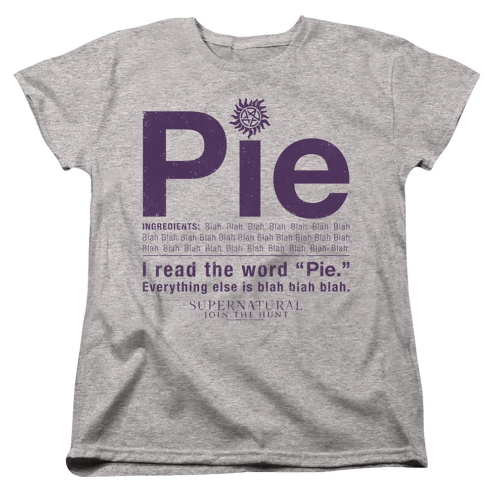 Supernatural Pie Women's 18/1 Cotton Short-Sleeve T-Shirt