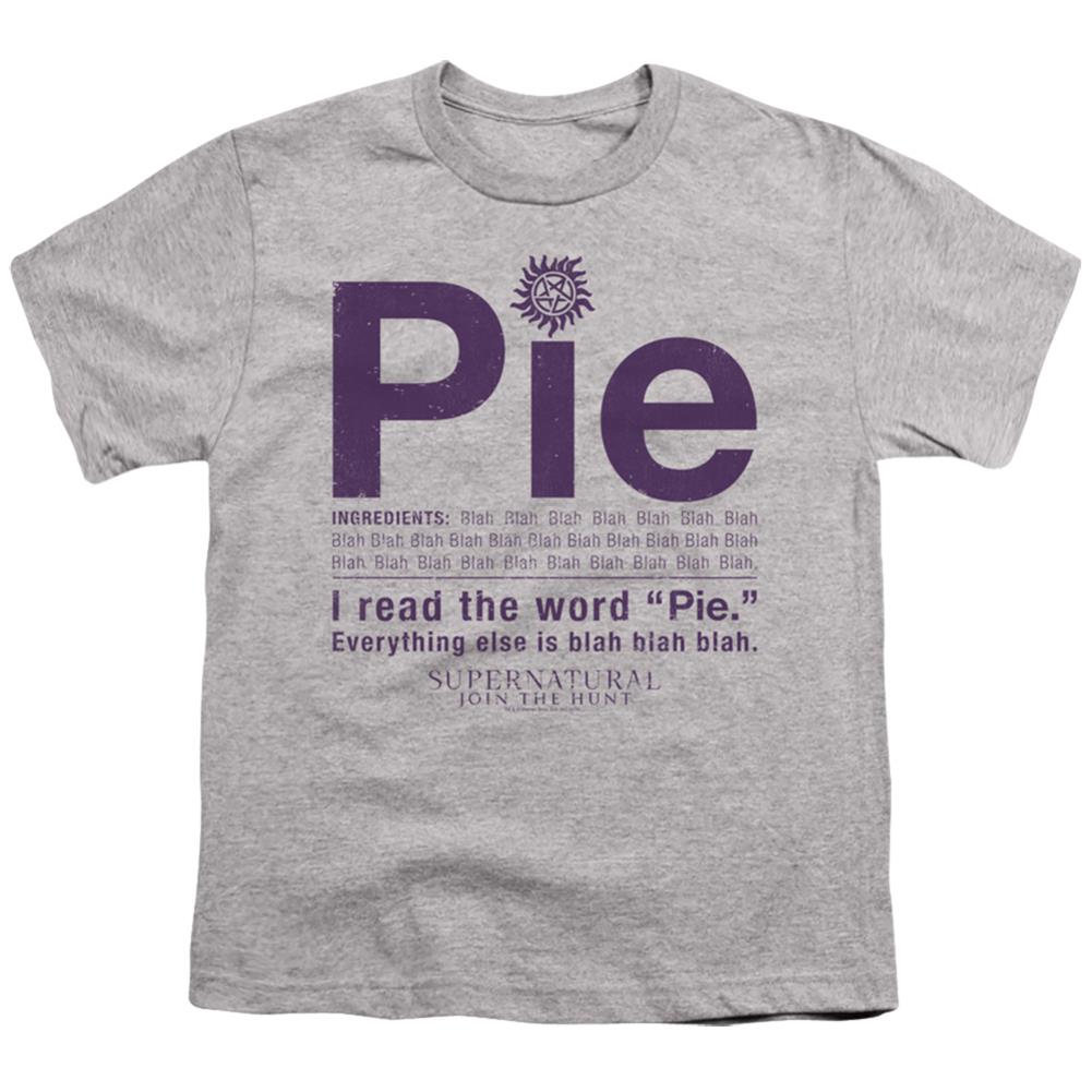 Supernatural Pie Youth 18/1 100% Cotton Short-Sleeve T-Shirt