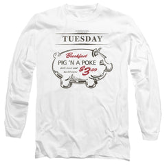 Supernatural Pig N Poke Men's 18/1 Cotton Long-Sleeve T-Shirt