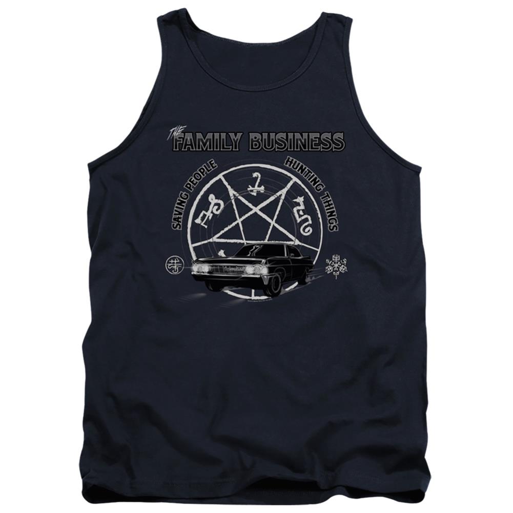Supernatural Saving People And Hunting Men's 18/1 Cotton Tank Top