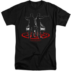 Supernatural Silhouettes Men's 18/1 Tall Cotton Short-Sleeve T-Shirt
