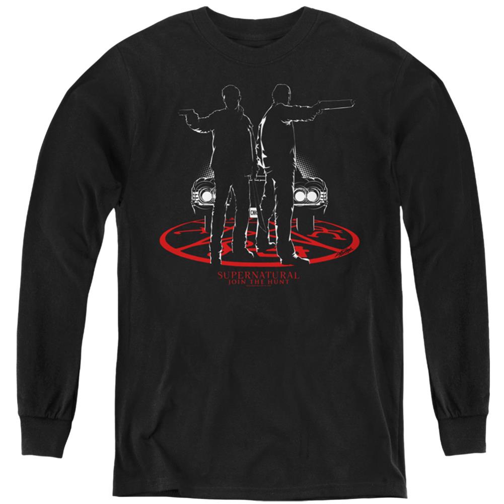 Supernatural Silhouettes Youth Long-Sleeve T-Shirt