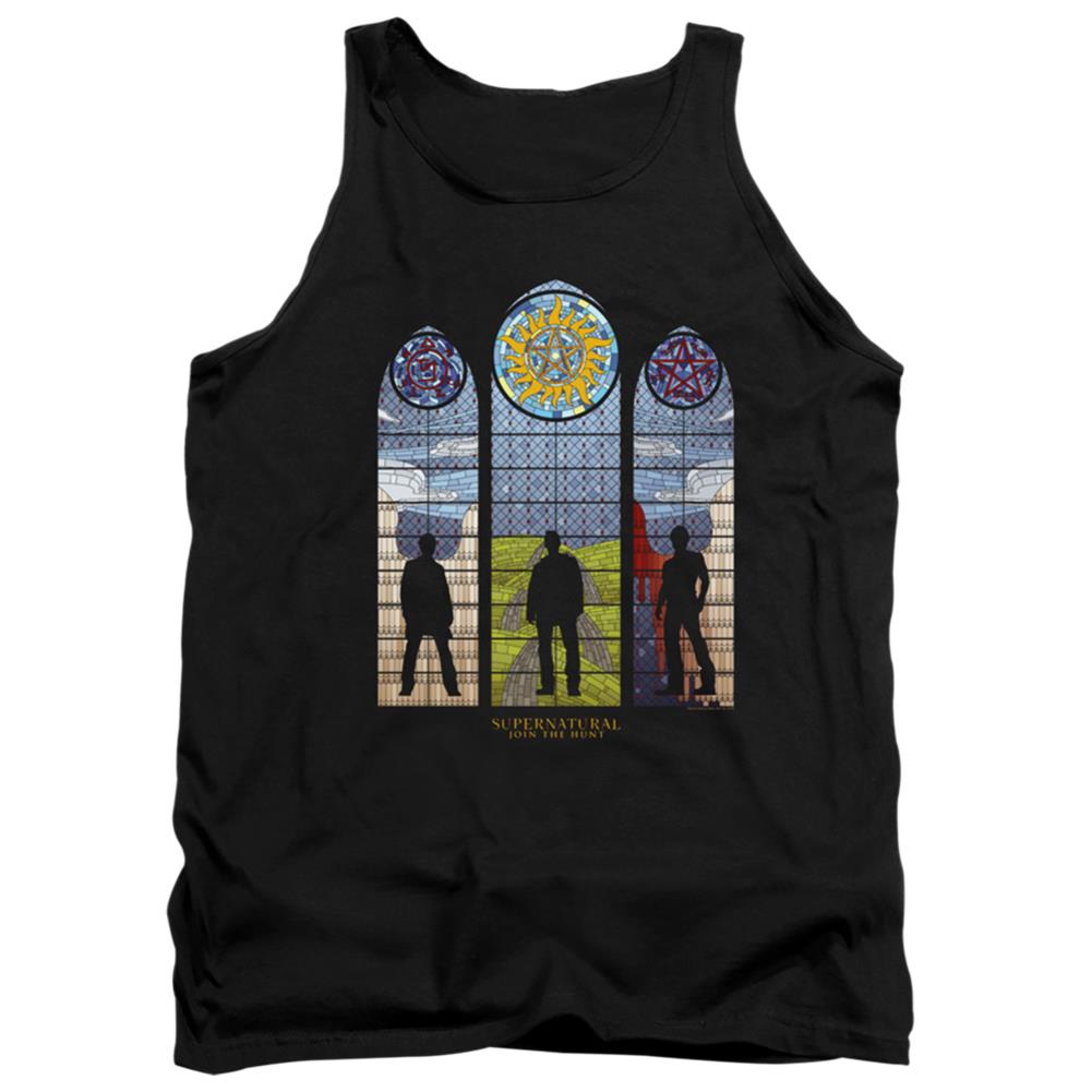 Supernatural Stained Glass Men's 18/1 Cotton Tank Top