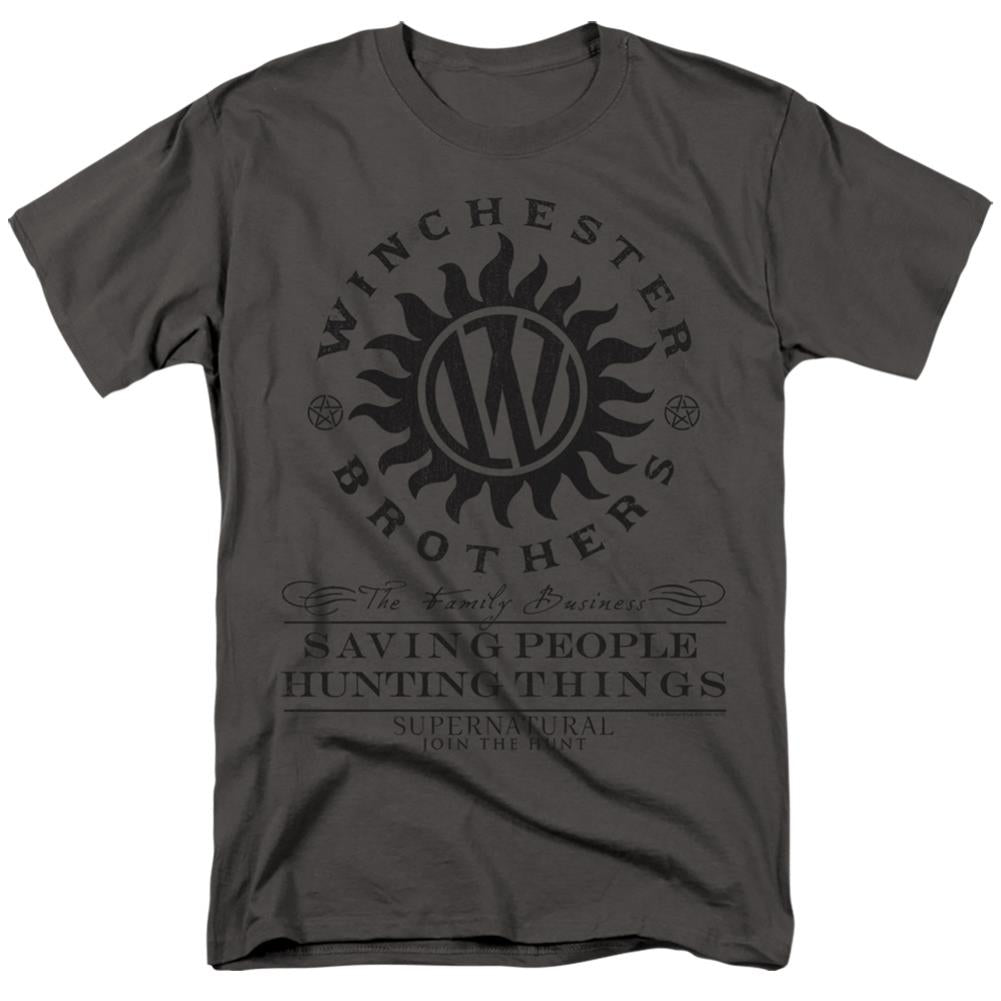 Supernatural Winchester Anti Possession Men's 18/1 Cotton Short-Sleeve T-Shirt