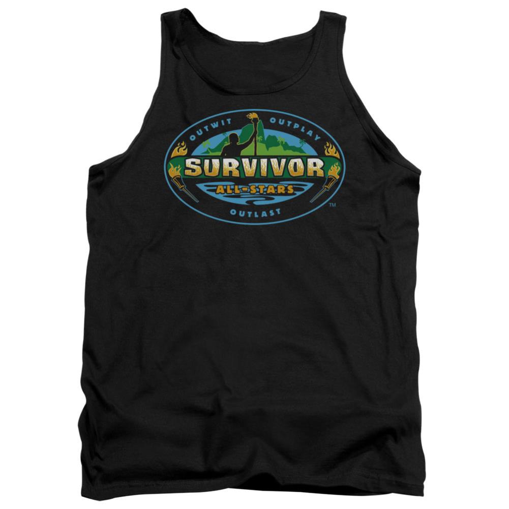 Survivor All Stars Men's 18/1 Cotton Tank Top