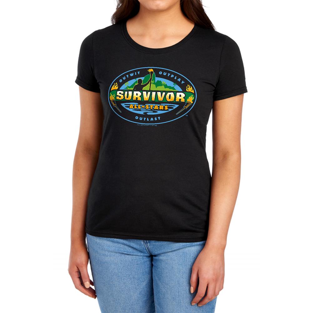 Survivor All Stars Women's 18/1 Cotton SS T