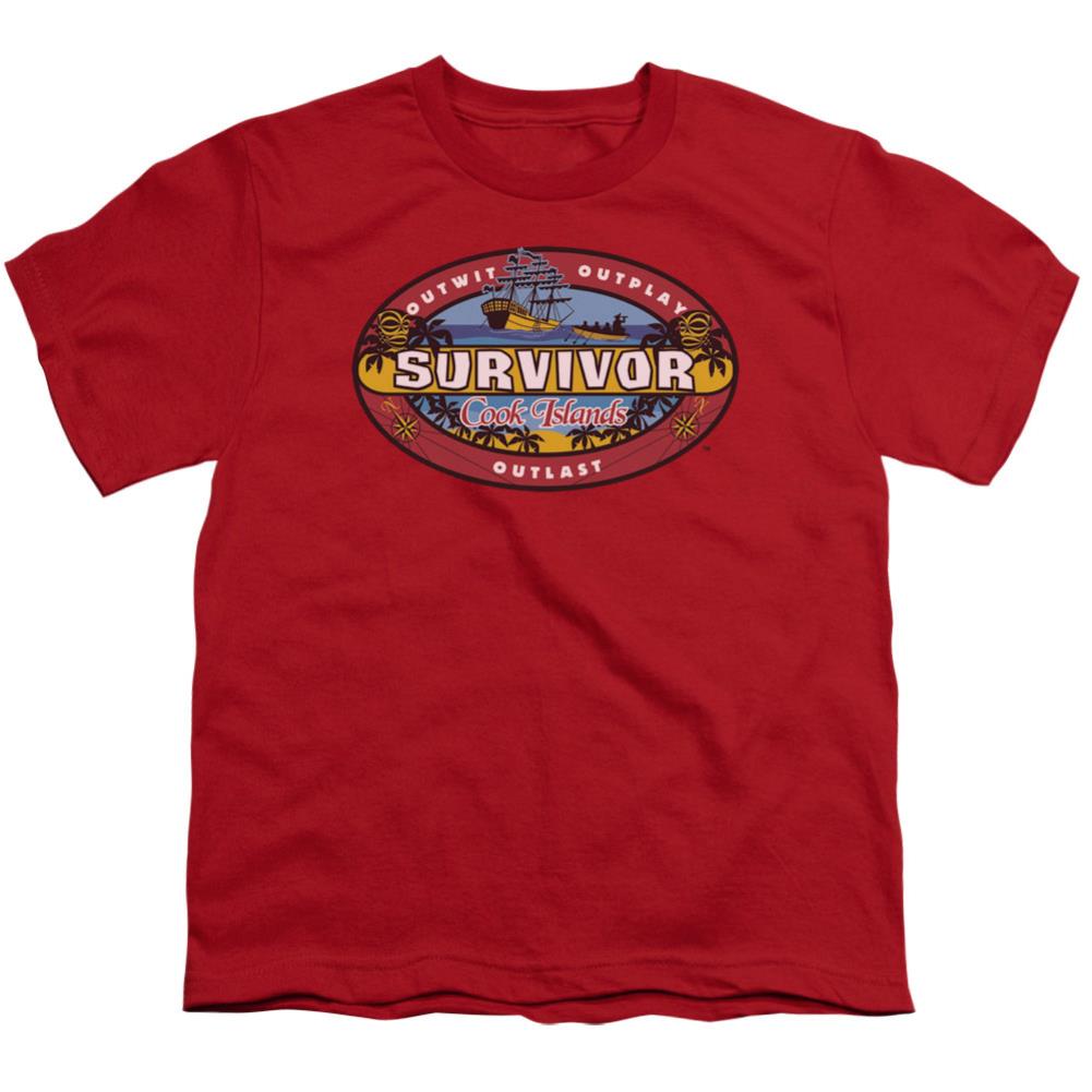 Survivor Cook Islands Youth 18/1 100% Cotton SS T