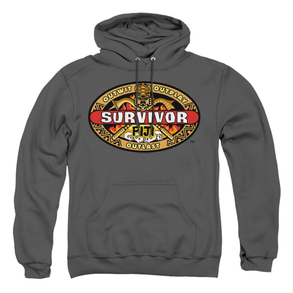 Survivor Fiji Men's Pull-Over 75 25 Poly Hoodie