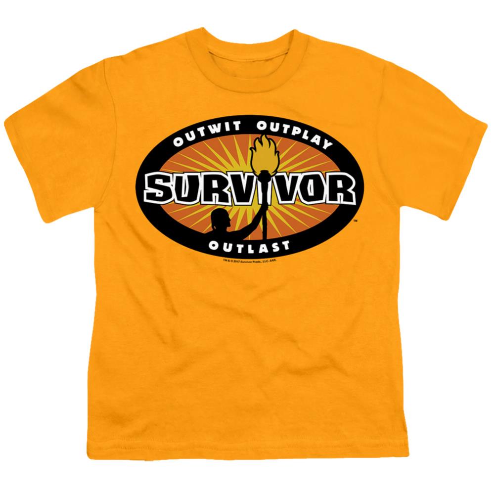 Survivor Gold Burst Youth 18/1 100% Cotton SS T