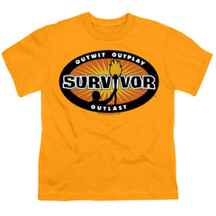 Survivor Gold Burst Youth 18/1 100% Cotton SS T