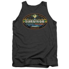 Survivor Heroes Vs Villains Men's 18/1 Cotton Tank Top
