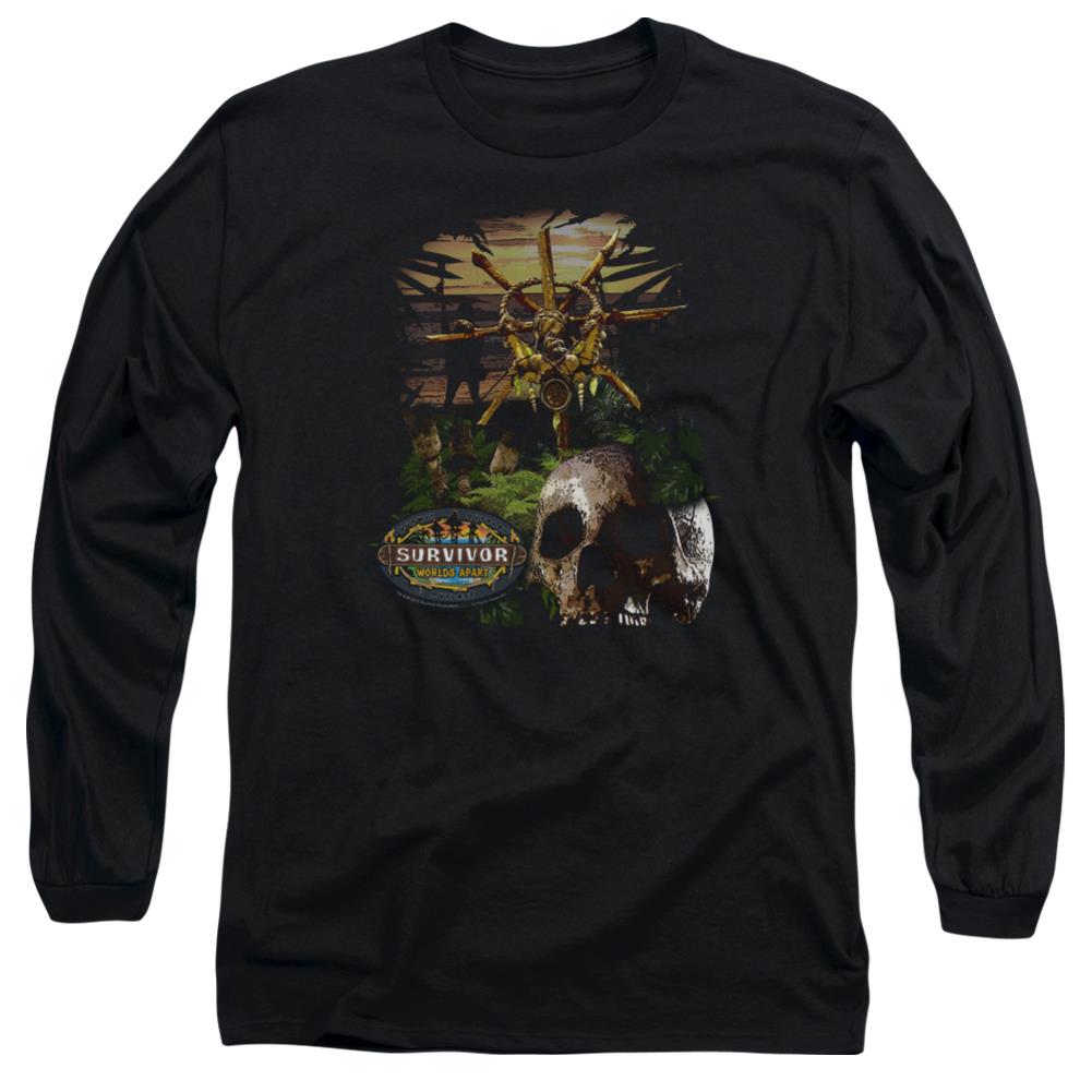 Survivor Jungle Men's 18/1 Cotton LS T
