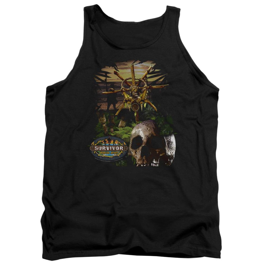 Survivor Jungle Men's 18/1 Cotton Tank Top