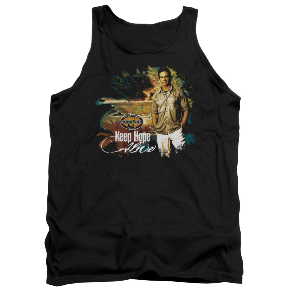Survivor Keep Hope Alive Men's 18/1 Cotton Tank Top
