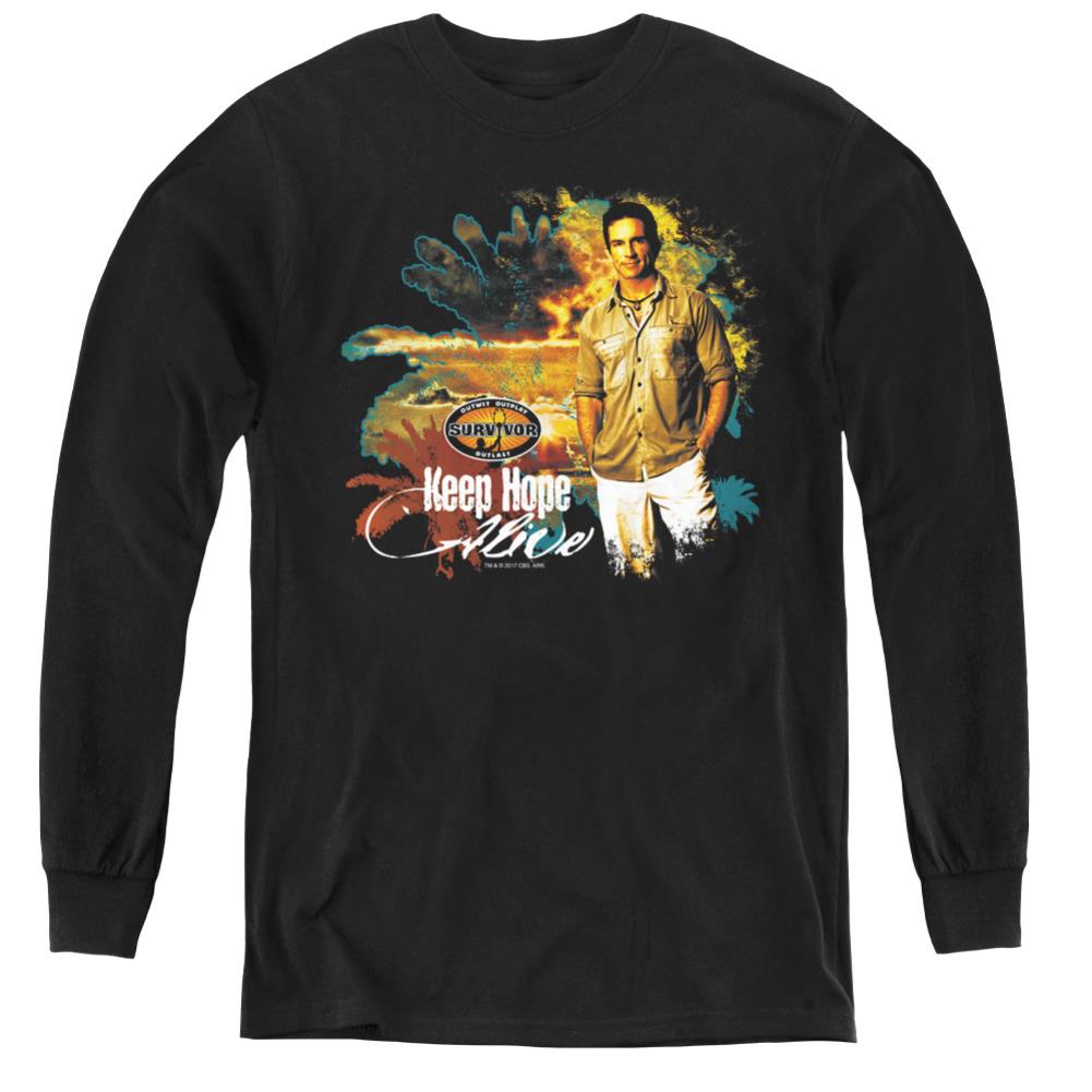 Survivor Keep Hope Alive Youth LS T
