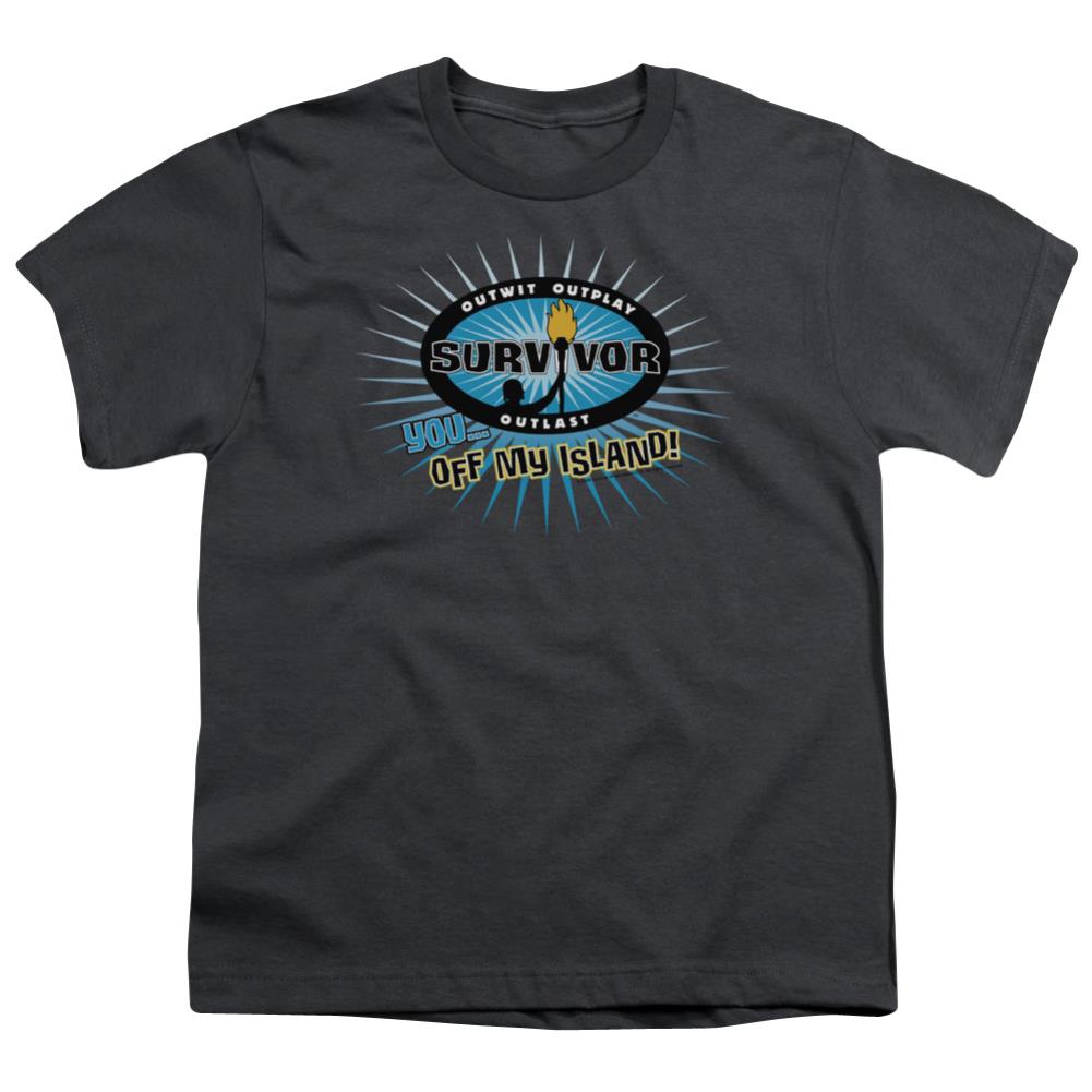 Survivor Off My Island Youth 18/1 100% Cotton SS T