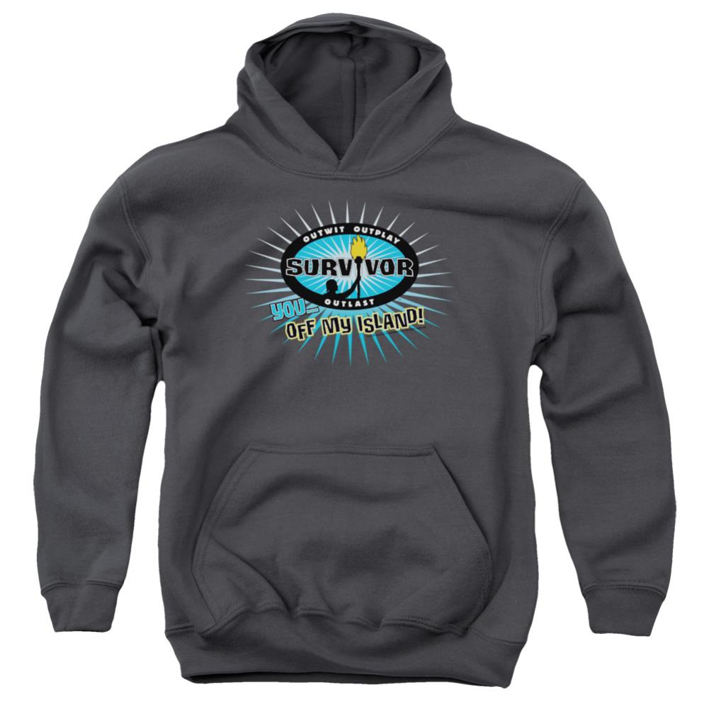 Survivor Off My Island Youth Cotton Poly Pull-Over Hoodie