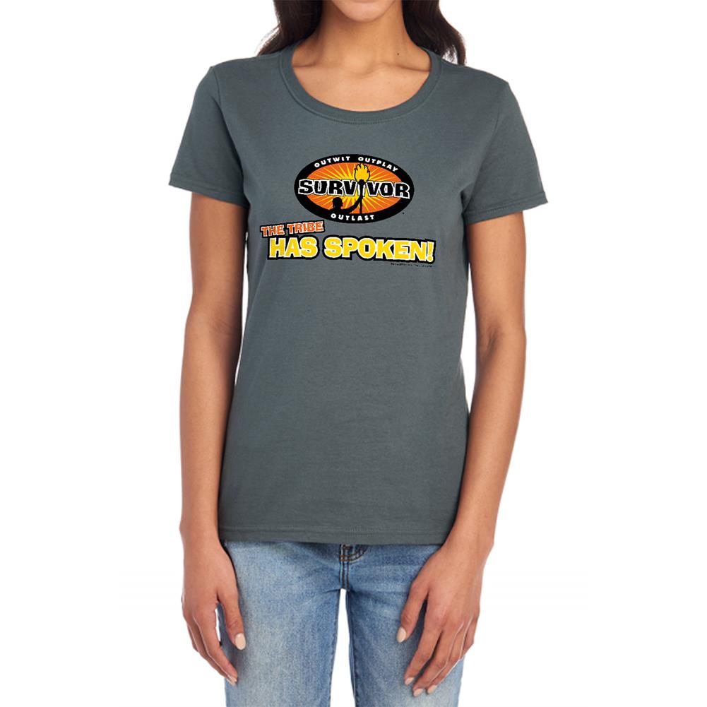 Survivor Tribe Has Spoken Women's 18/1 Cotton SS T