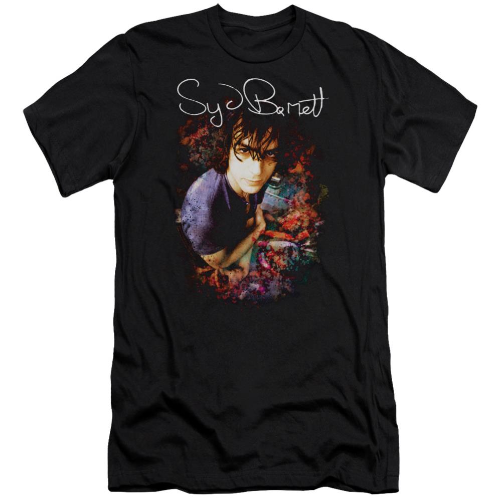 Syd Barrett Madcap Syd Men's Ultra-Soft 30/1 Cotton Slim Short-Sleeve T-Shirt