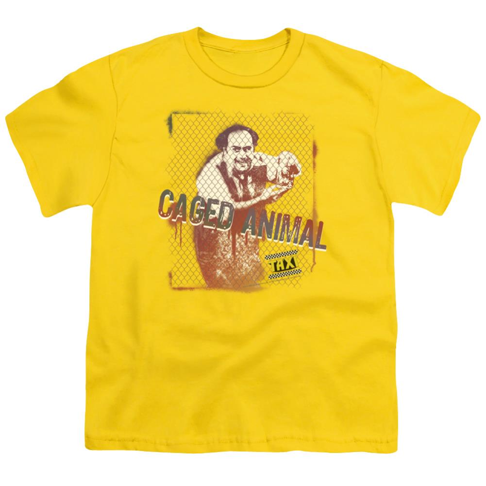 Taxi Caged Animal Youth 18/1 100% Cotton Short-Sleeve T-Shirt