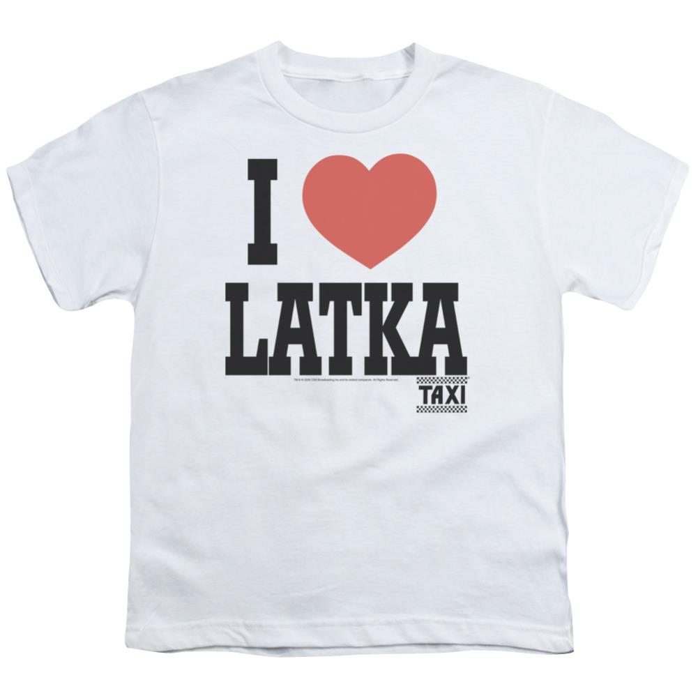 Taxi I Heart Latka Youth 18/1 100% Cotton Short-Sleeve T-Shirt