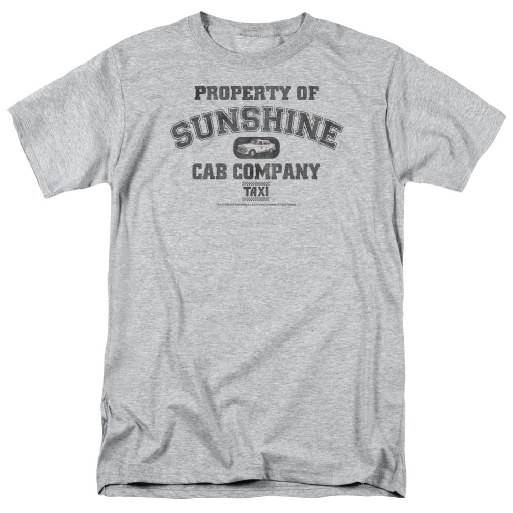 Taxi Property Of Sunshine Cab Men's 18/1 Cotton Short-Sleeve T-Shirt