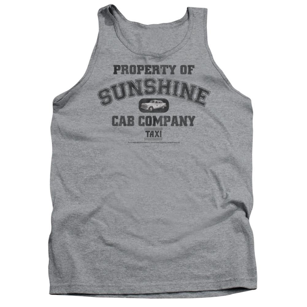 Taxi Property Of Sunshine Cab Men's 18/1 Cotton Tank Top